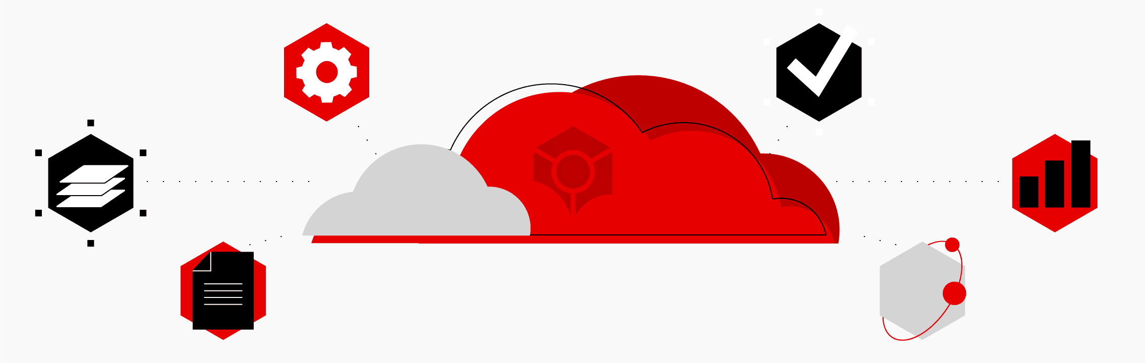 Swiss Cloud Illustration